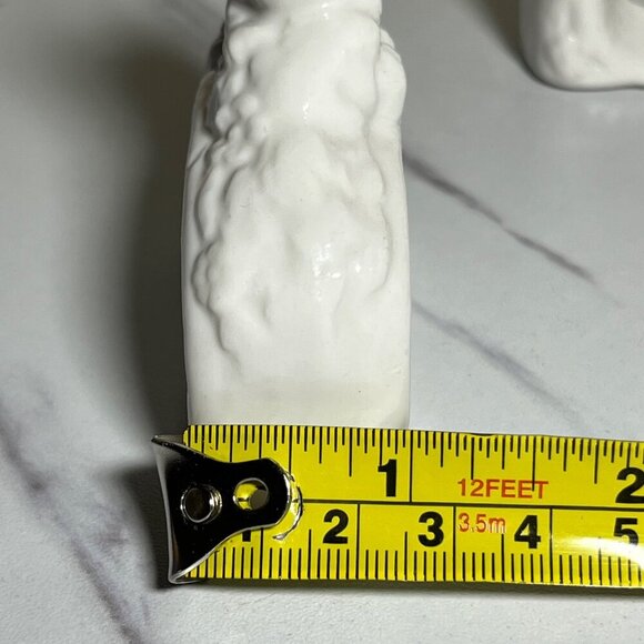 Vintage Cat Napkin Holders White Ceramic Set Of 6 Made In Taiwan - Picture 8 of 8